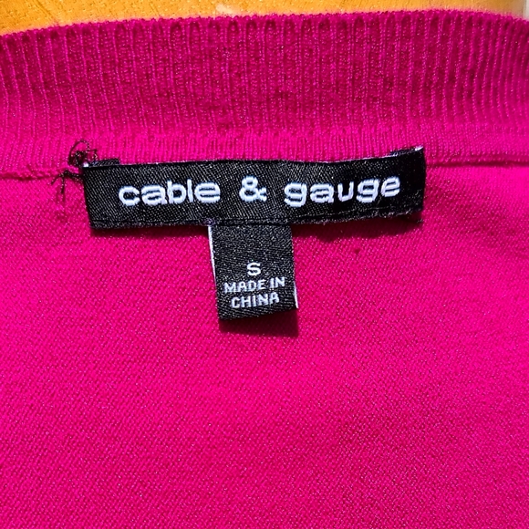 Cable & Gauge slouchy oversized sweater - Picture 4 of 8